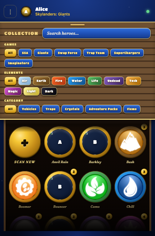Toy box overlay